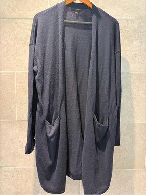 Banana Republic Navy Open Cardigan Sweater